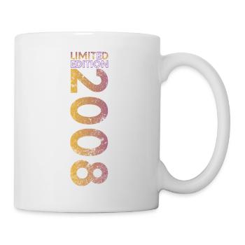 Limited Edition 2008 18th Birthday Gift - Mug - white - Right