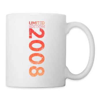Limited Edition 2008 18th Birthday Gift - Mug - white - Right