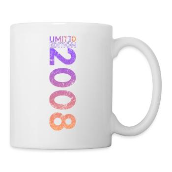 Limited Edition 2008 18th Birthday Gift - Mug - white - Right