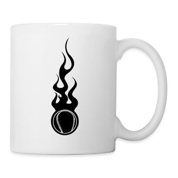 Baseball - Sports - Mug - white - Right