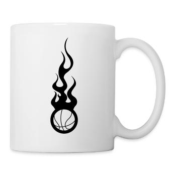 Basketball / Basketball / Basktet-Ball / Sports - Mug - white - Right