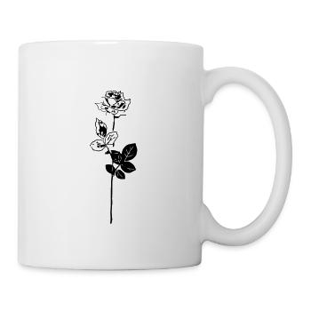 baccara rose - Mug - white - Right