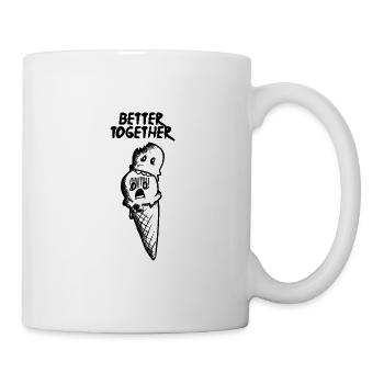 Ice Halloween Scary - Mug - white - Right