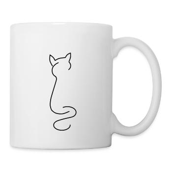 Cat - Mug - white - Right