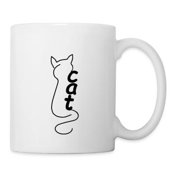 cat - Mug - white - Right