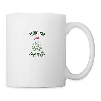 I can't I have Gardening - Mug - white - Right