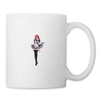 Rothaarige sexy anime manga maid - Tasse - Weiß - Rechts