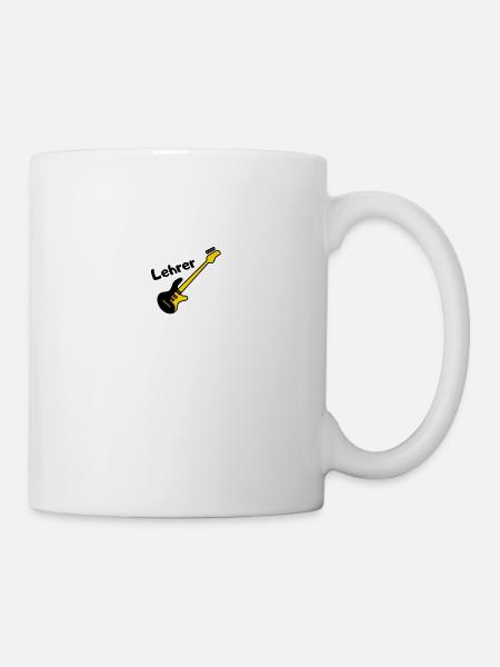 Gitarrenlehrer - Tasse - Weiß