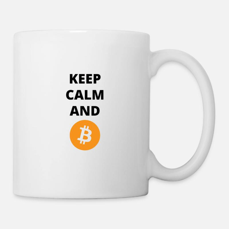 Keep calm and Bitcoin - Mug - white
