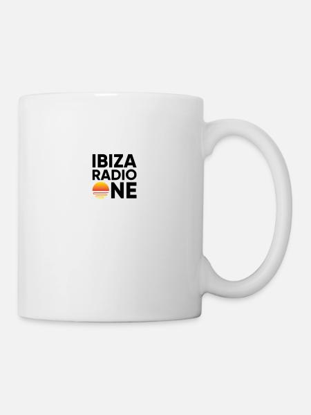 Ibiza Radio 1 - Mug blanc - blanc