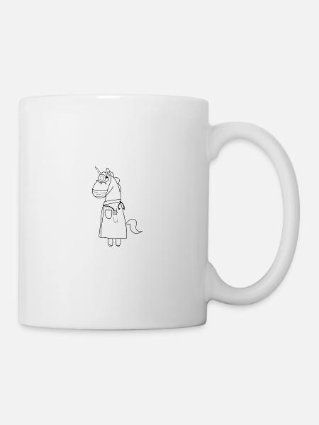 Dr Einhorn - Tasse - Weiß