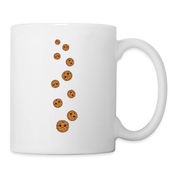 Bande dessinée Cookies - Mug blanc - blanc - Droite