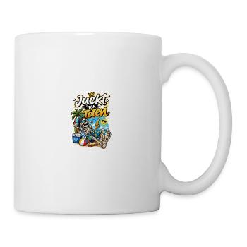 Juckt ’nen Toten - Tasse - Weiß - Rechts
