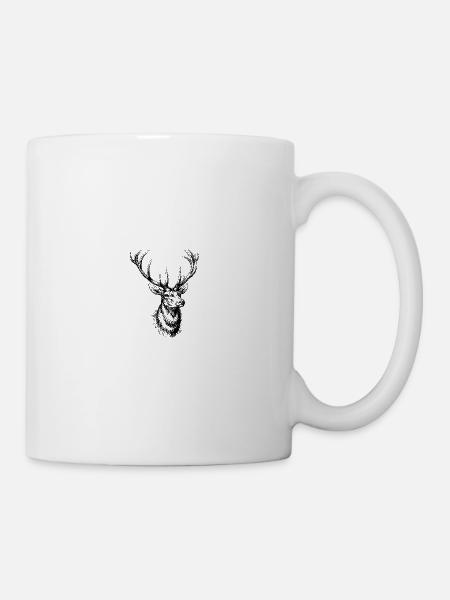 Wildtiere - Tasse - Weiß
