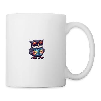 Owl Cool Summer - Mug - white - Right