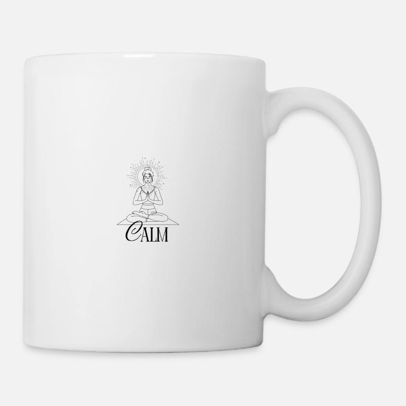 There is strength in calmness - Mug - white