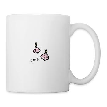 Ail - Mug blanc - blanc - Droite