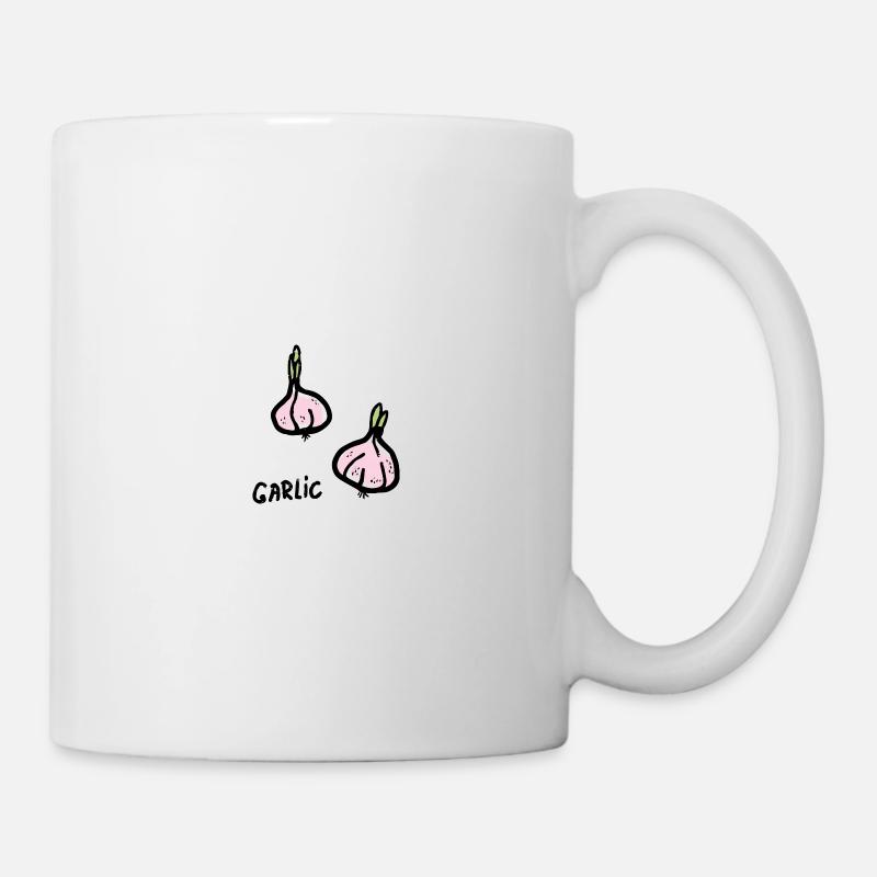 Ail - Mug blanc - blanc