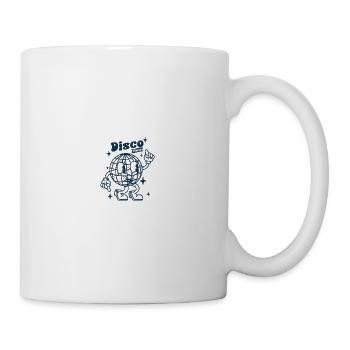 Temps discothèque - Mug blanc - blanc - Droite