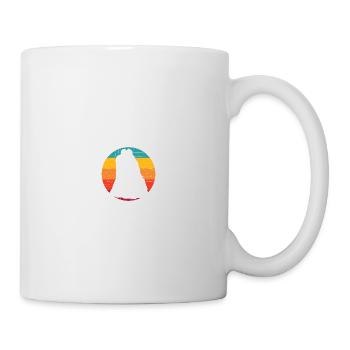Sunset Bride and Groom - Mug - white - Right