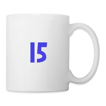 15. 15 ANS. 15e ANNIVERSAIRE. ANNIVERSAIRE 15 ANS. - Mug blanc - blanc - Droite