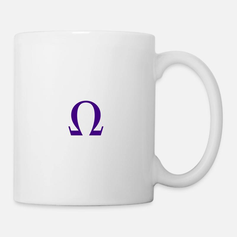 omega - Mug blanc - blanc