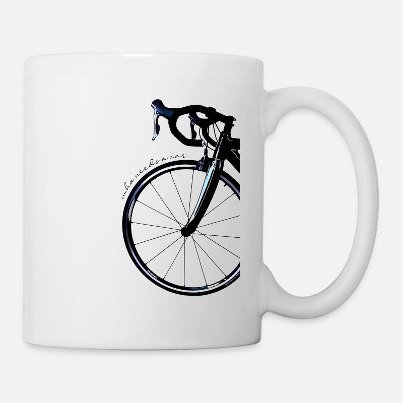 sans voiture - Mug blanc - blanc