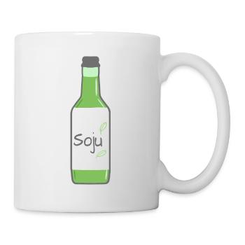 Soju Bottle | 소주 | Korea | Korean Alcohol - Tasse - Weiß - Rechts