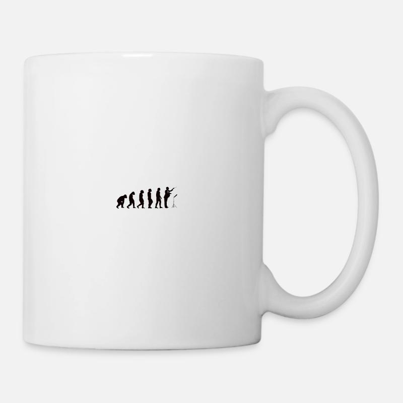 Dirigenten Musiker Band Evolution Dirigent Musik - Tasse - Weiß