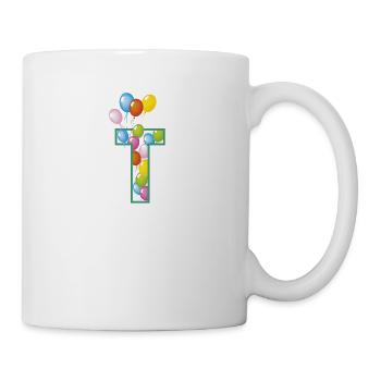 T balloons - Mug - white - Right