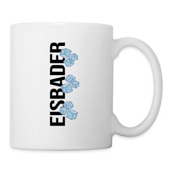 Eisbader Winterschwimmen "winter-vibes" Eisbad - Tasse - Weiß - Rechts