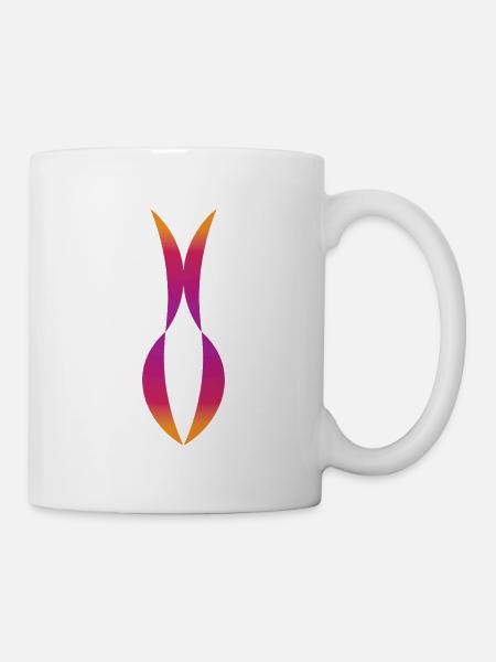 trennen - Tasse - Weiß