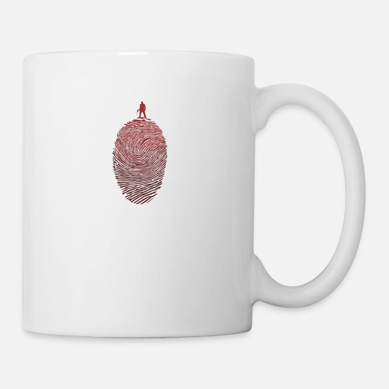 Fingerprint - ax - Mug - white