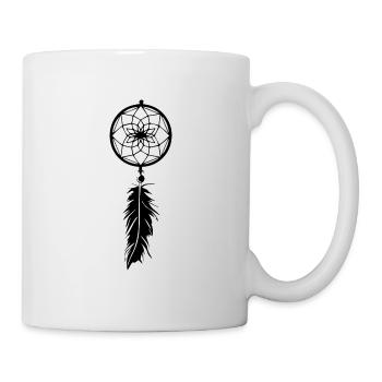 Traumfänger - Tasse - Weiß - Rechts