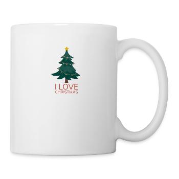 I love Christmas - Mug - white - Right