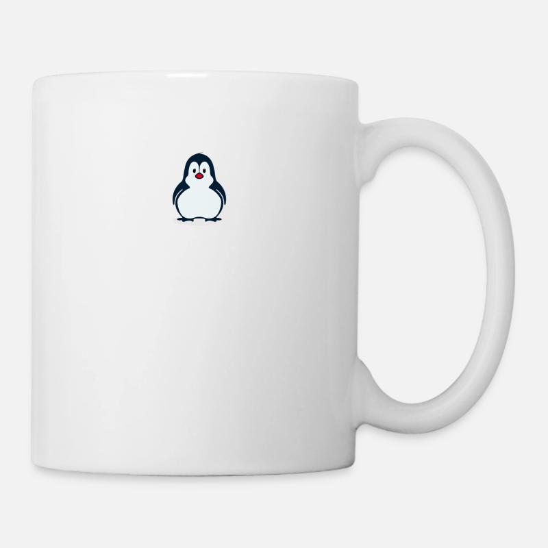 petit pingouin - Mug blanc - blanc
