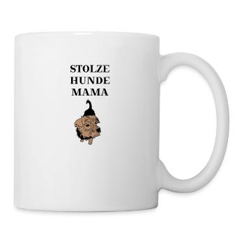 Hund süß Hundemama Geschenkidee Haustier - Tasse - Weiß - Rechts