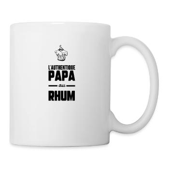 Papa au rhum - Mug blanc - blanc - Droite