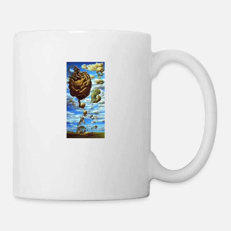 Suréalisme de la CAF - Mug blanc - blanc