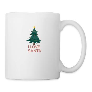 J’adore le Père Noël - Mug blanc - blanc - Droite