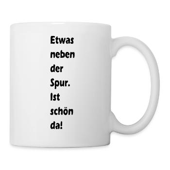 Party Shirt - Tasse - Weiß - Rechts
