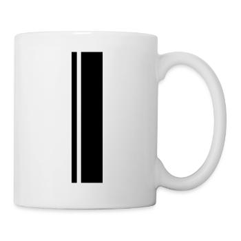 rallye stripes - rally stripes - racing stripes - Mug - white - Right