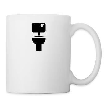 Toilet - Mug - white - Right