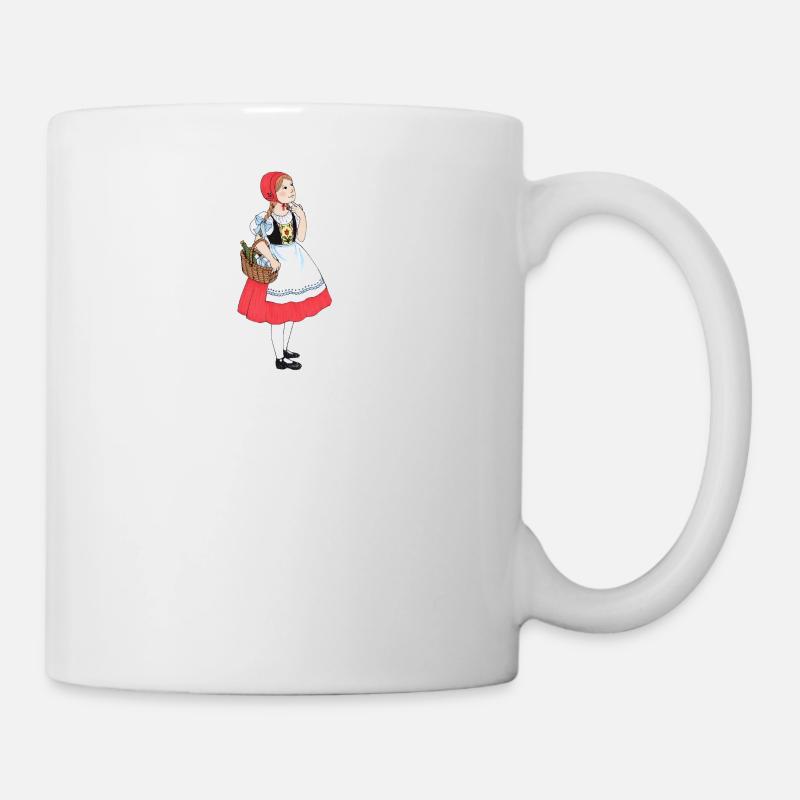 Rotkäppchen - Tasse - Weiß