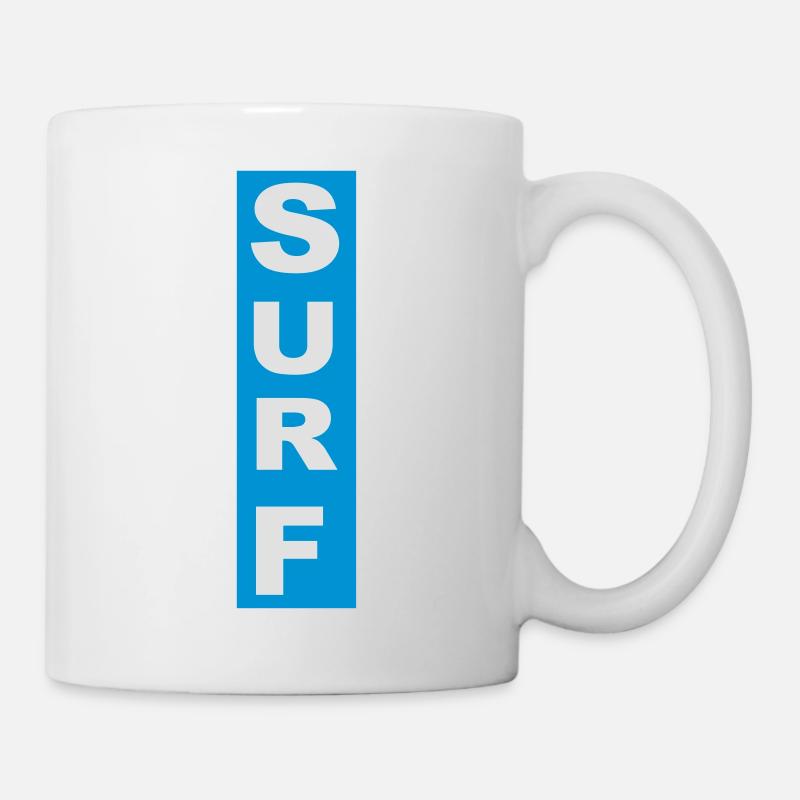 Surf - Tasse - Weiß