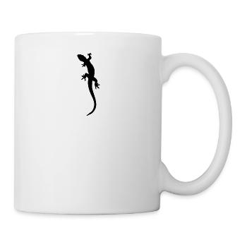 lézard - Mug blanc - blanc - Droite