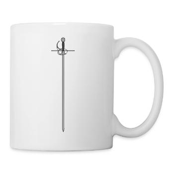 pirate ship boat pirat piratenschiff schiff skull1 - Tasse - Weiß - Rechts