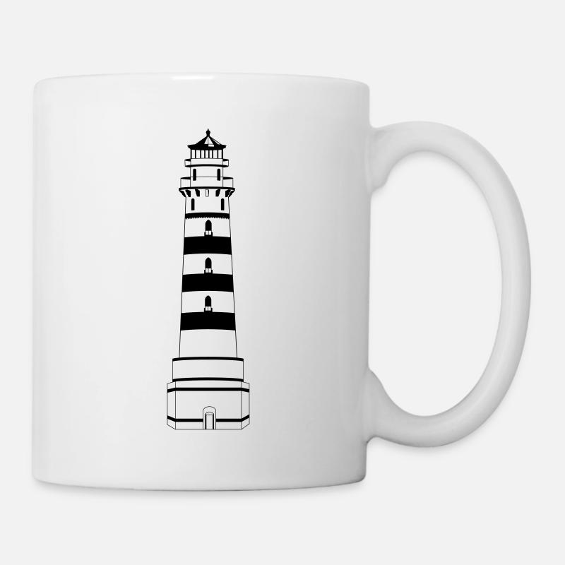 phare - Mug blanc - blanc