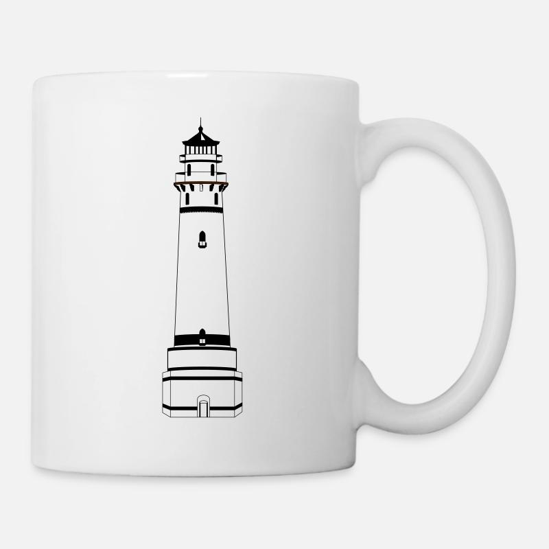 Phare 1 - Mug blanc - blanc