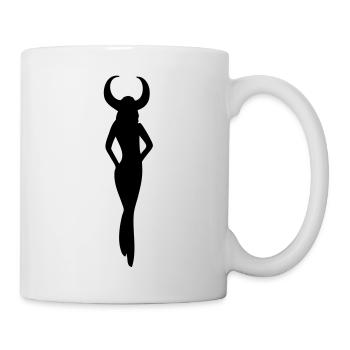 Sternzeichen Stier - Tasse - Weiß - Rechts